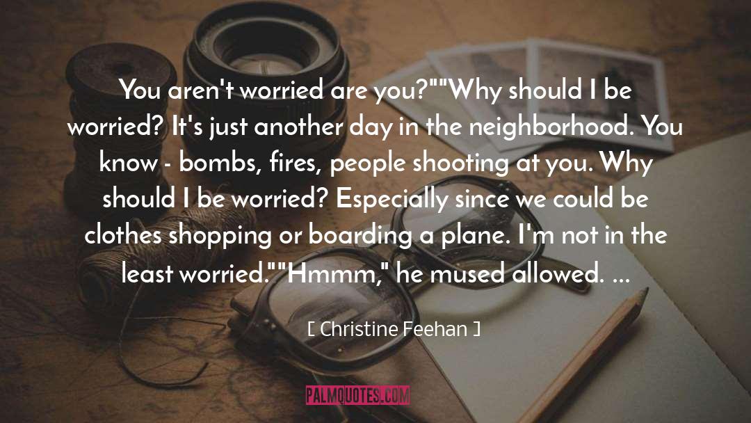 Hmmm quotes by Christine Feehan