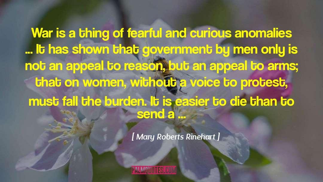 Hoarse Voice quotes by Mary Roberts Rinehart