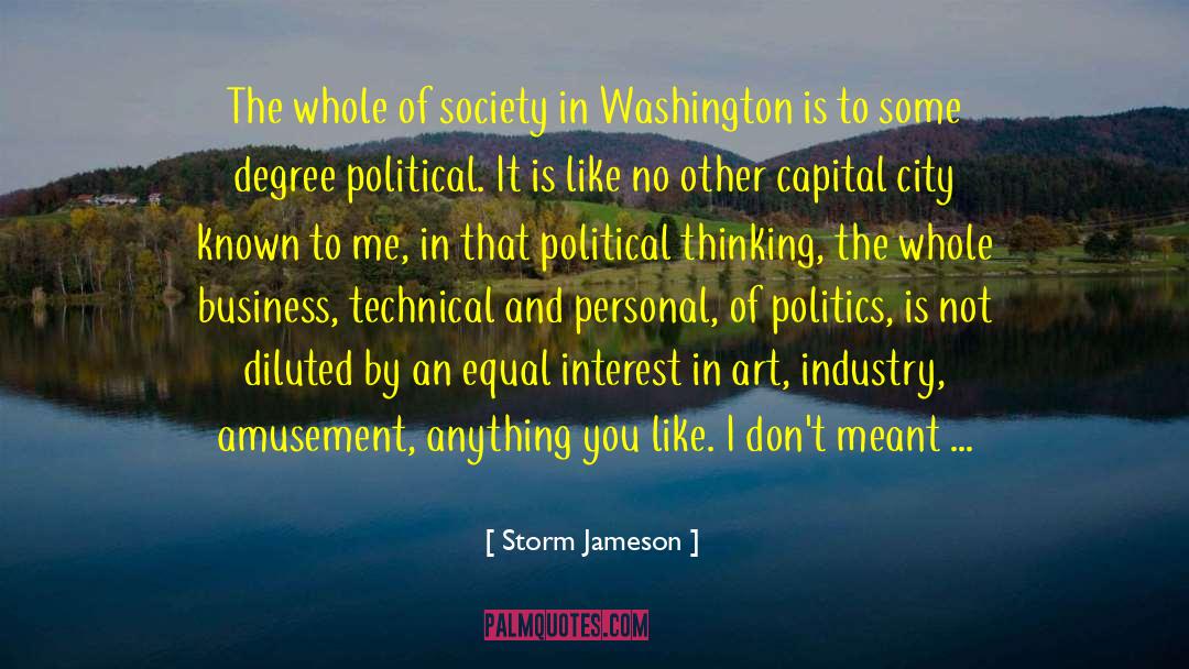 Hoban Washington quotes by Storm Jameson