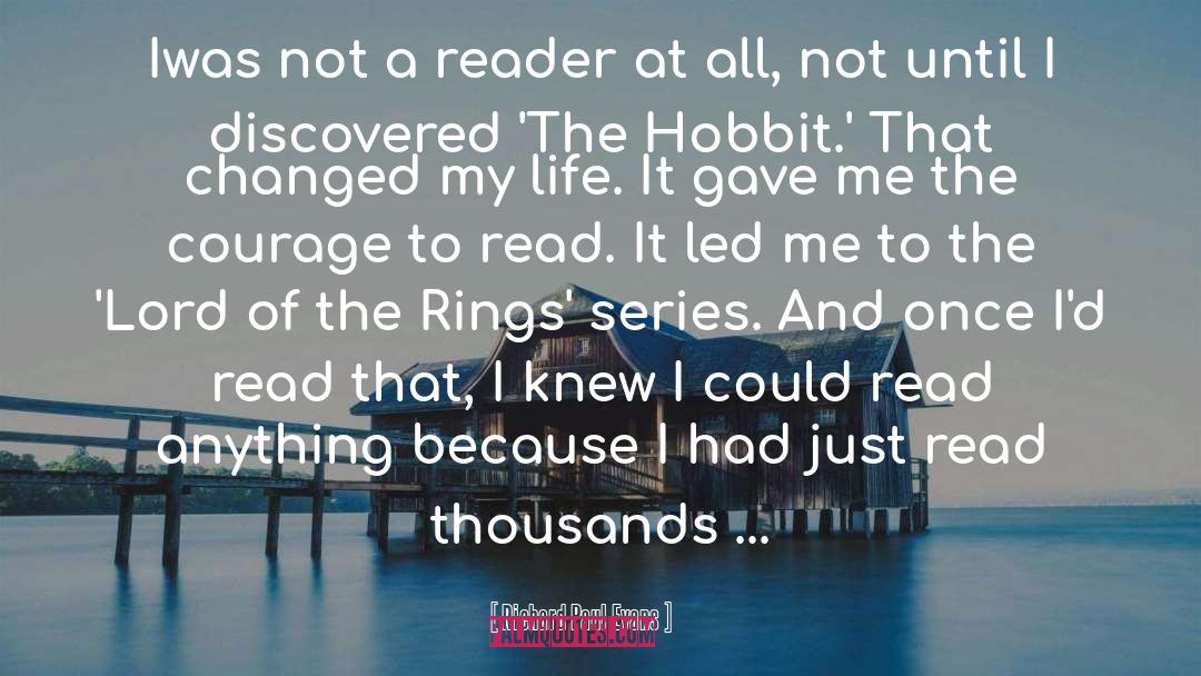 Hobbit quotes by Richard Paul Evans