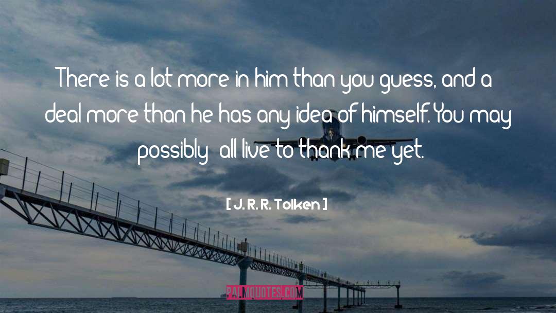 Hobbit quotes by J. R. R. Tolken