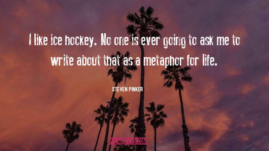 Hockey Fights quotes by Steven Pinker