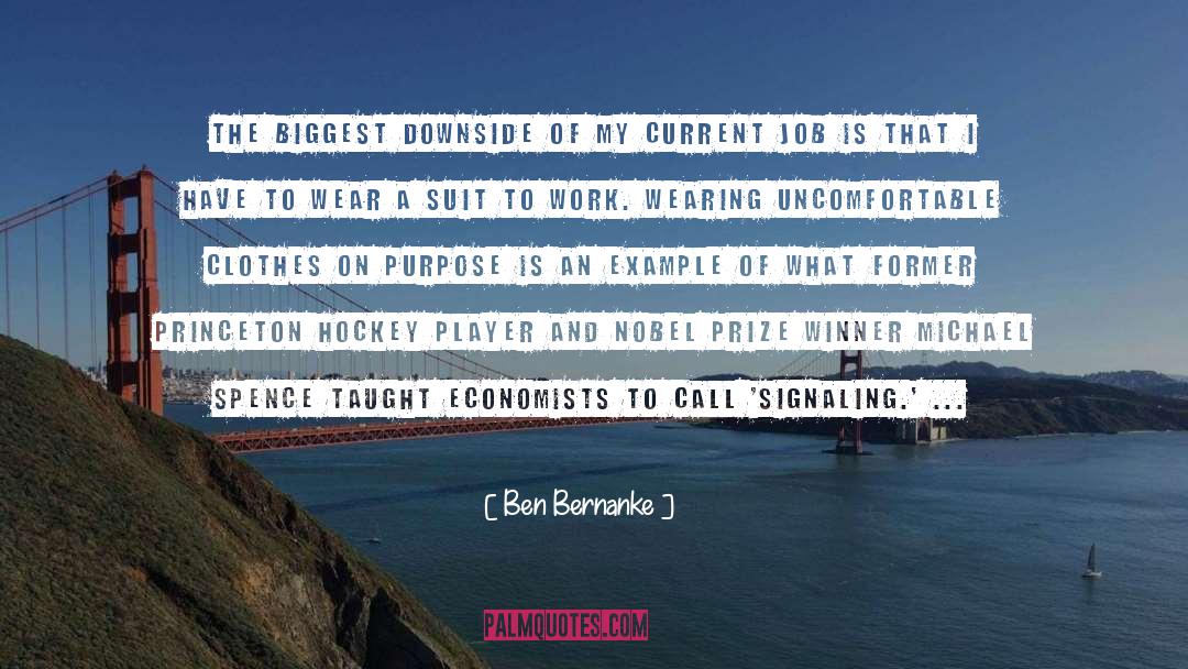 Hockey Player quotes by Ben Bernanke