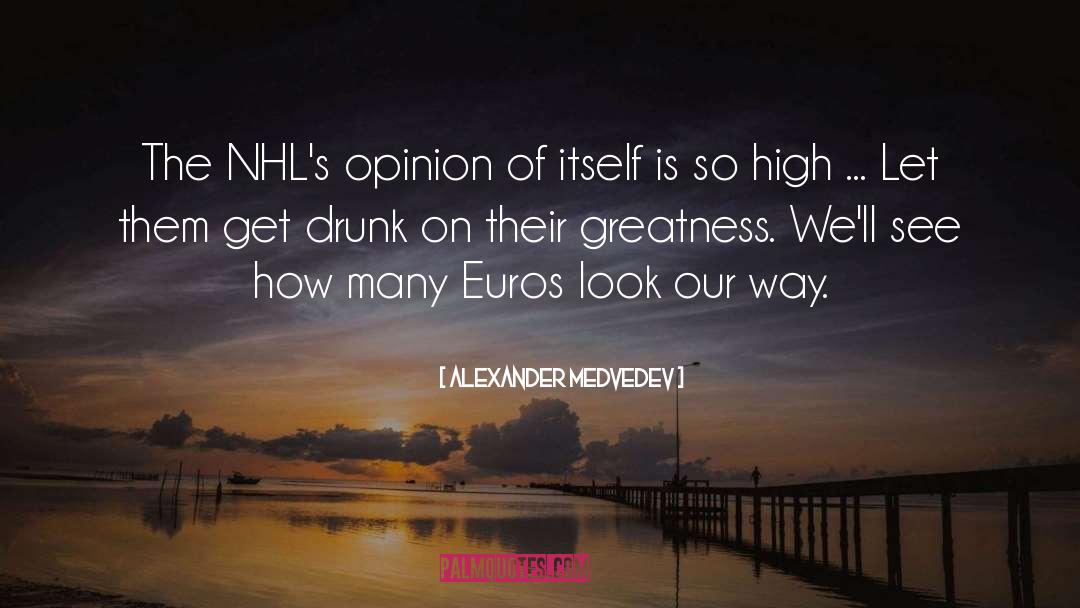 Hockey quotes by Alexander Medvedev