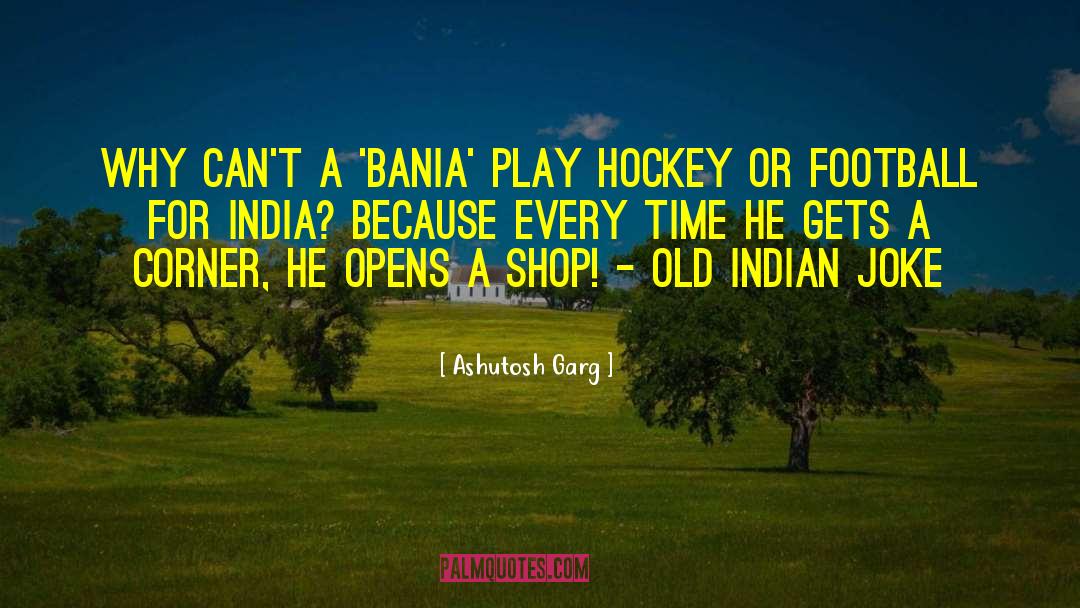 Hockey Sticks quotes by Ashutosh Garg