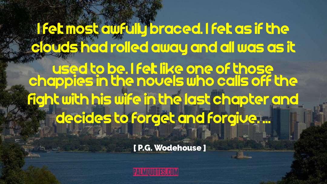 Hockstetter It Chapter quotes by P.G. Wodehouse