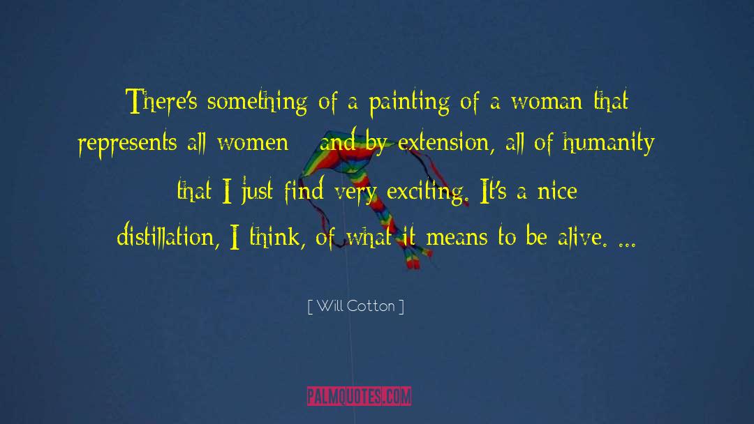 Hoffstadt Painting quotes by Will Cotton