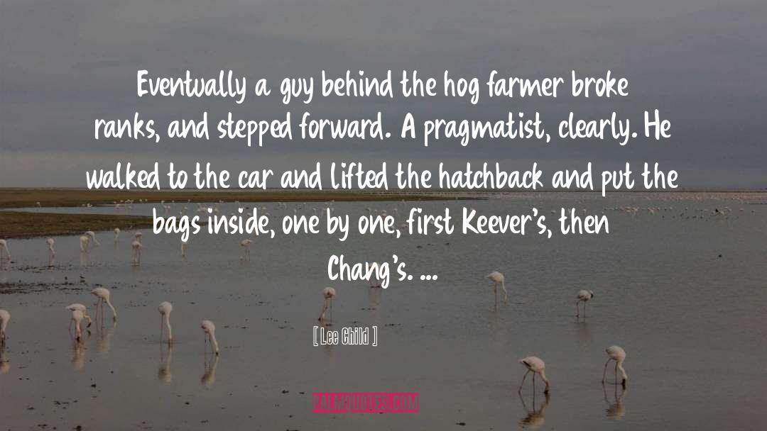 Hog quotes by Lee Child