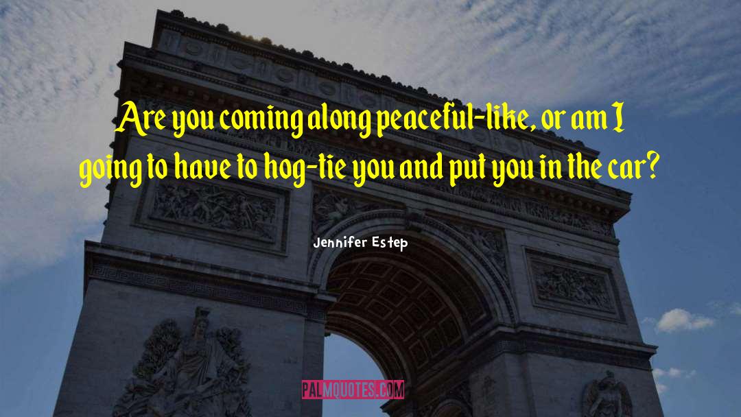 Hog quotes by Jennifer Estep