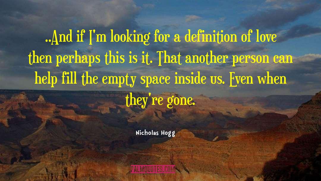 Hogg quotes by Nicholas Hogg