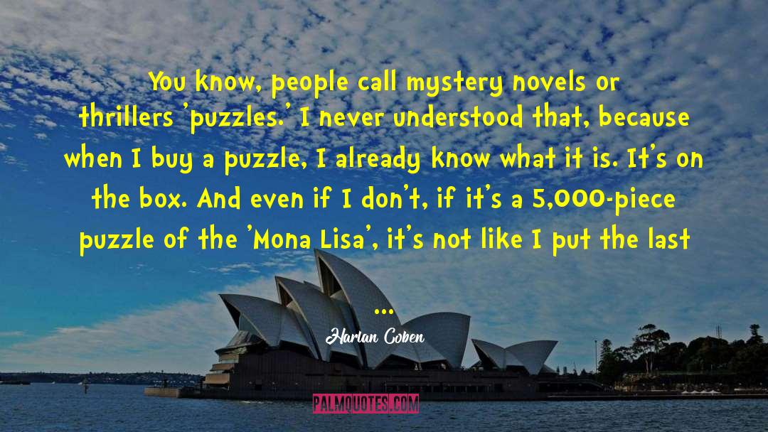 Hogwarts Mystery quotes by Harlan Coben