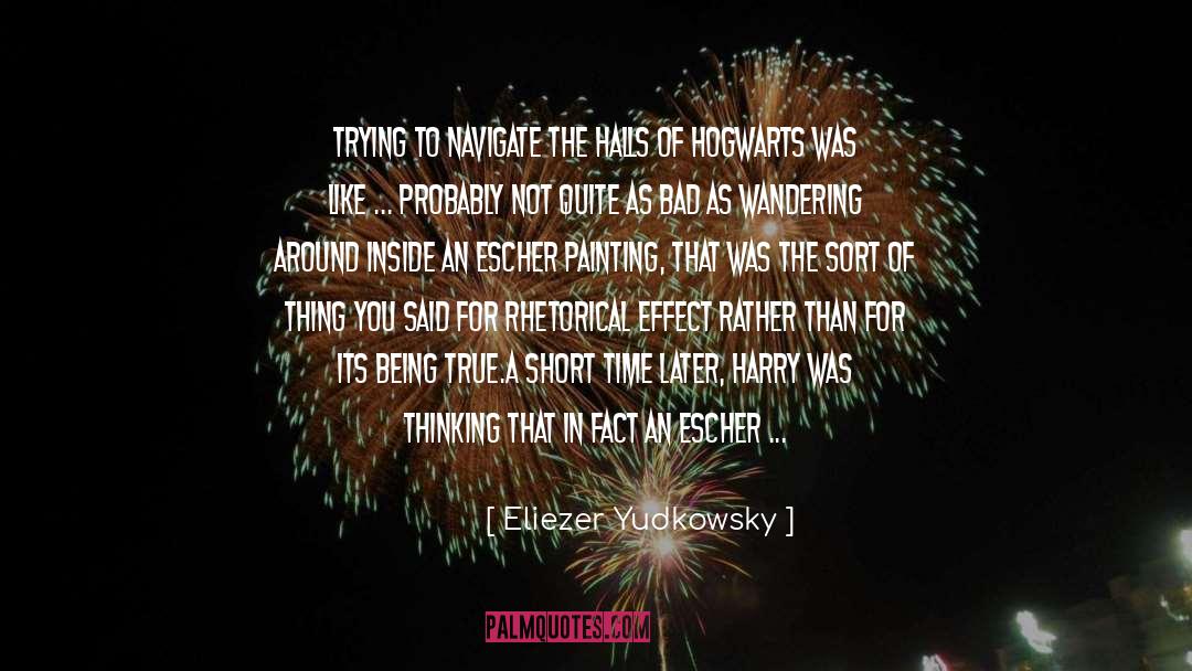 Hogwarts quotes by Eliezer Yudkowsky