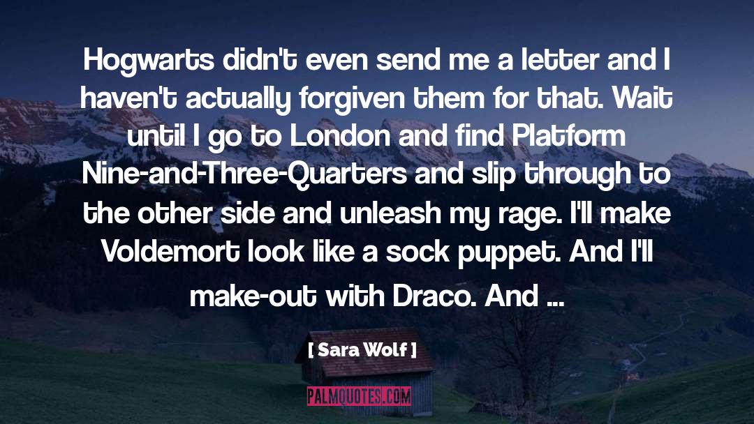 Hogwarts quotes by Sara Wolf