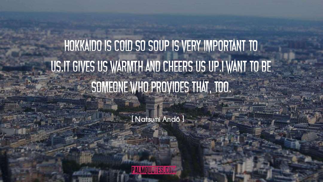 Hokkaido quotes by Natsumi Andō