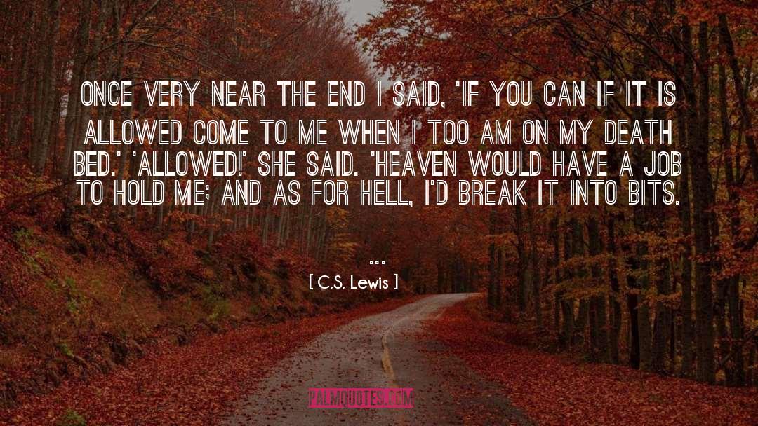 Hold Me quotes by C.S. Lewis