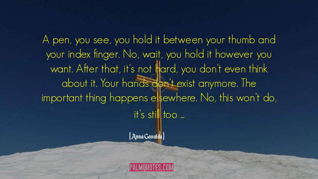 Hold On To Your Happiness quotes by Anna Gavalda