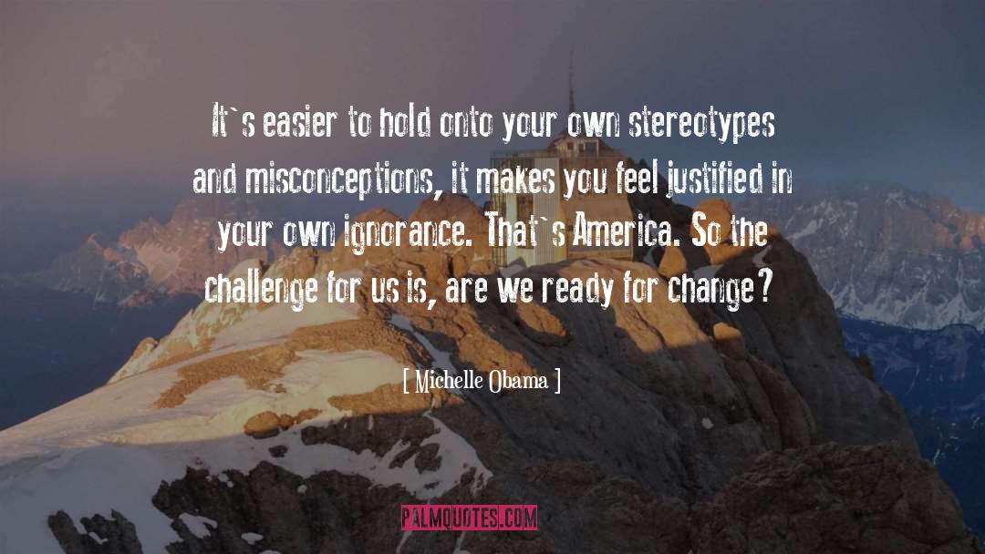 Hold Onto quotes by Michelle Obama