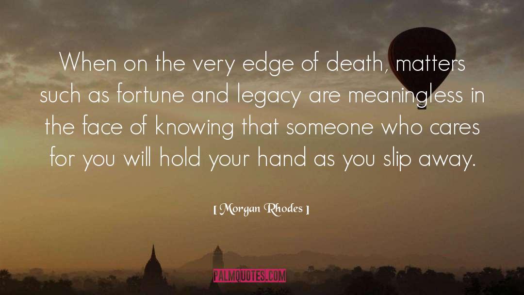 Hold Your Hand quotes by Morgan Rhodes