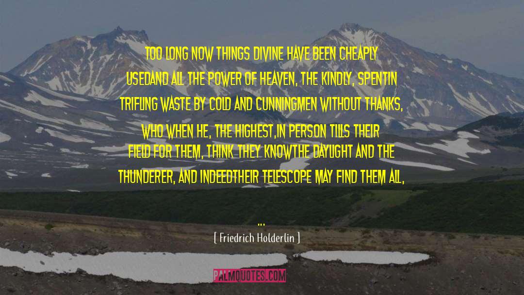 Holderlin quotes by Friedrich Holderlin