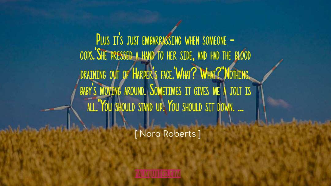 Holding Babys Hands quotes by Nora Roberts
