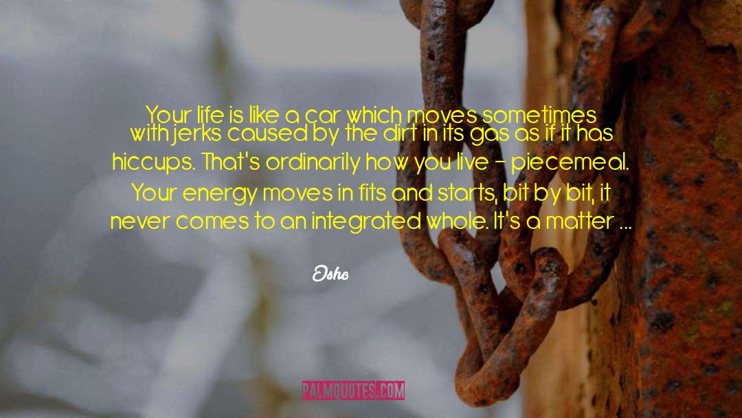 Holding Back quotes by Osho