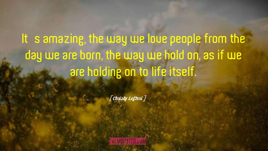 Holding On To Grudges quotes by Christy Lefteri