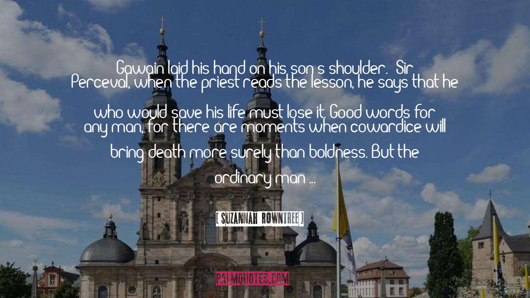 Holding Sons Hand quotes by Suzannah  Rowntree