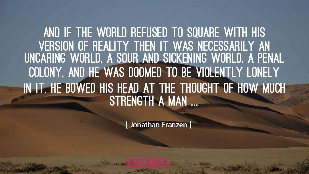 Holding Thought quotes by Jonathan Franzen