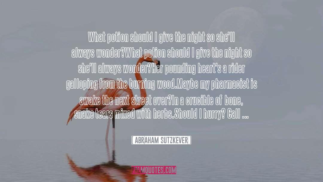 Hole In My Heart quotes by Abraham Sutzkever