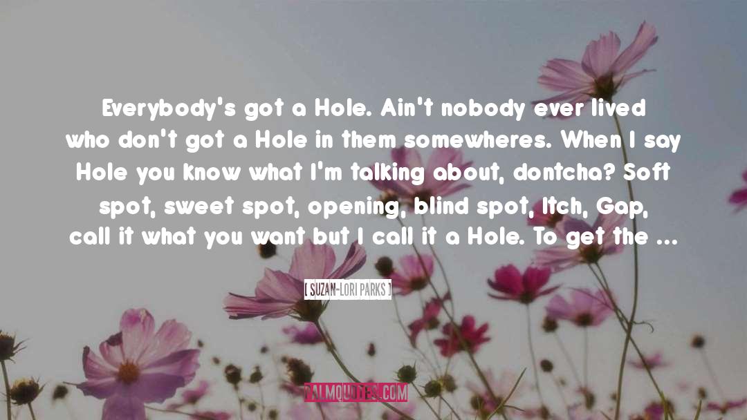 Hole In The Heart quotes by Suzan-Lori Parks
