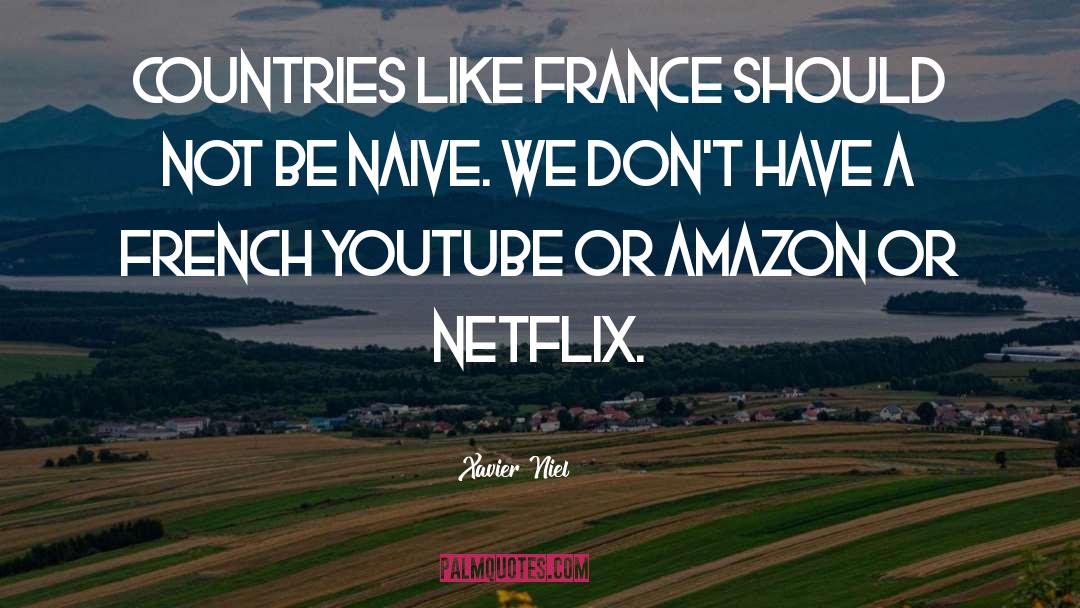 Holidate Netflix quotes by Xavier Niel
