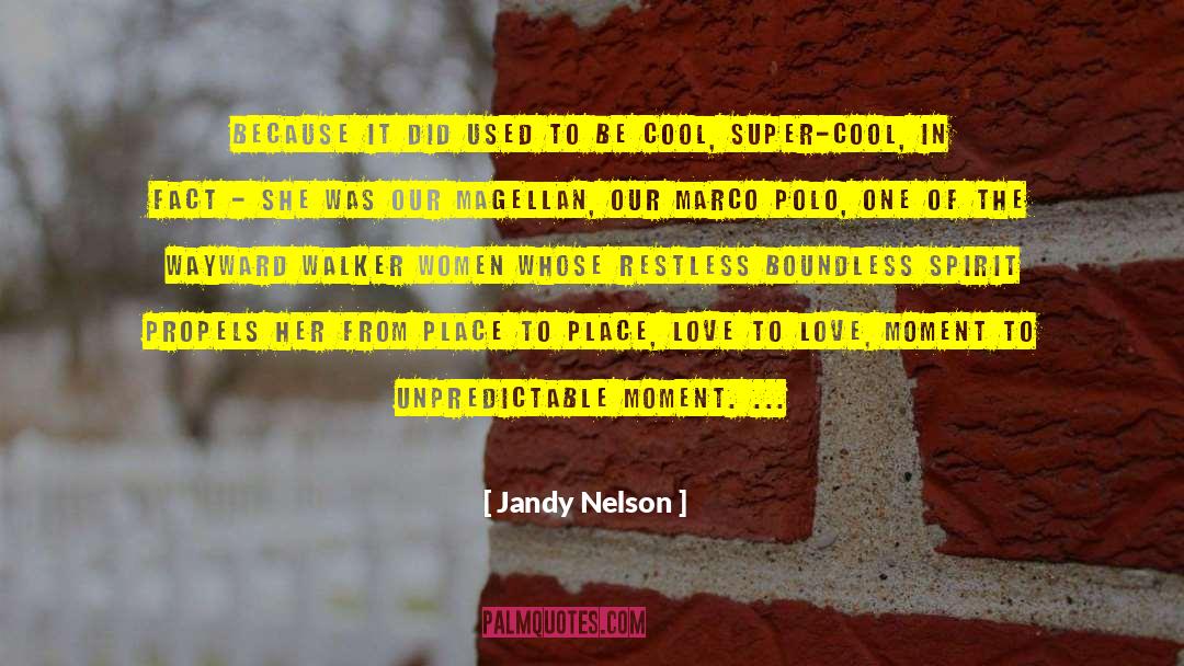 Holidays Spirit quotes by Jandy Nelson