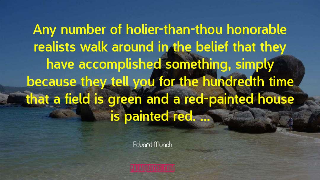 Holier Than Thou Lyric quotes by Edvard Munch