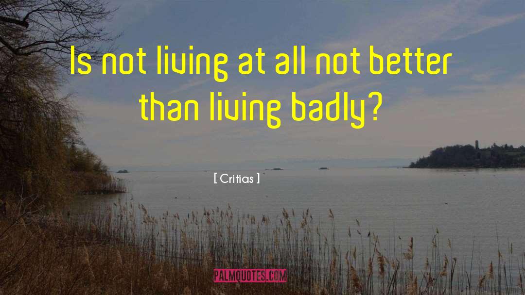 Holistic Living quotes by Critias