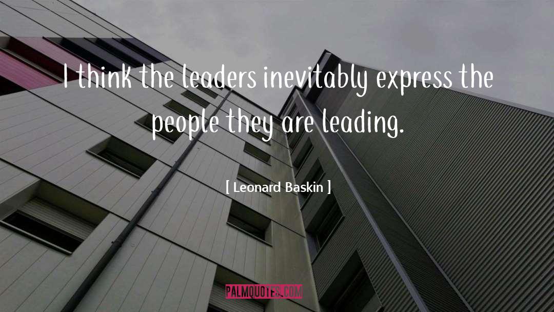 Holistic Thinking quotes by Leonard Baskin