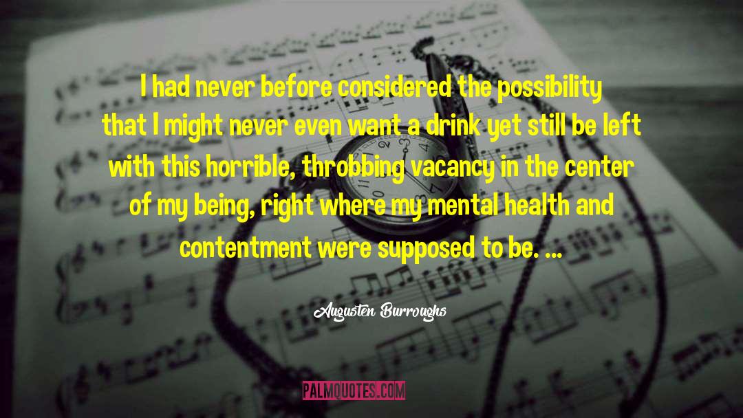 Holistic Treatment Center quotes by Augusten Burroughs