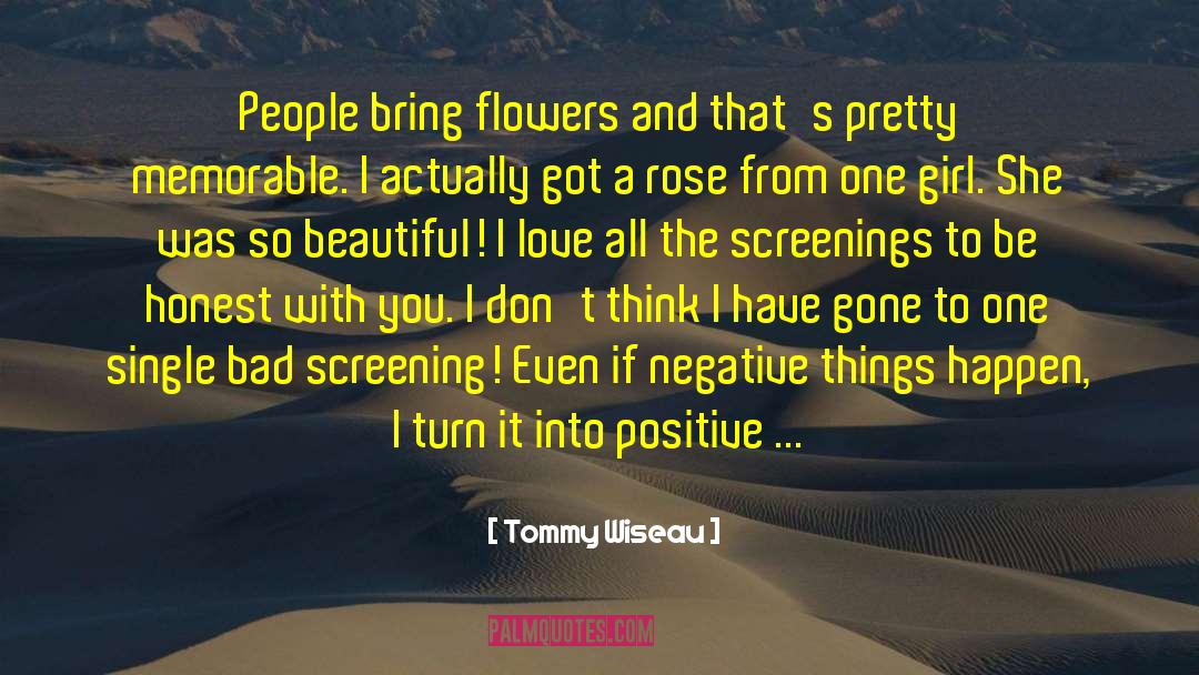 Hollenbach Girl quotes by Tommy Wiseau