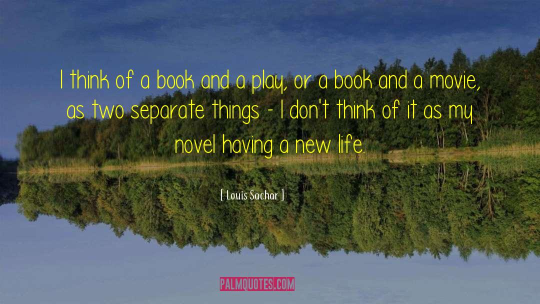 Hollinghurst New Novel quotes by Louis Sachar