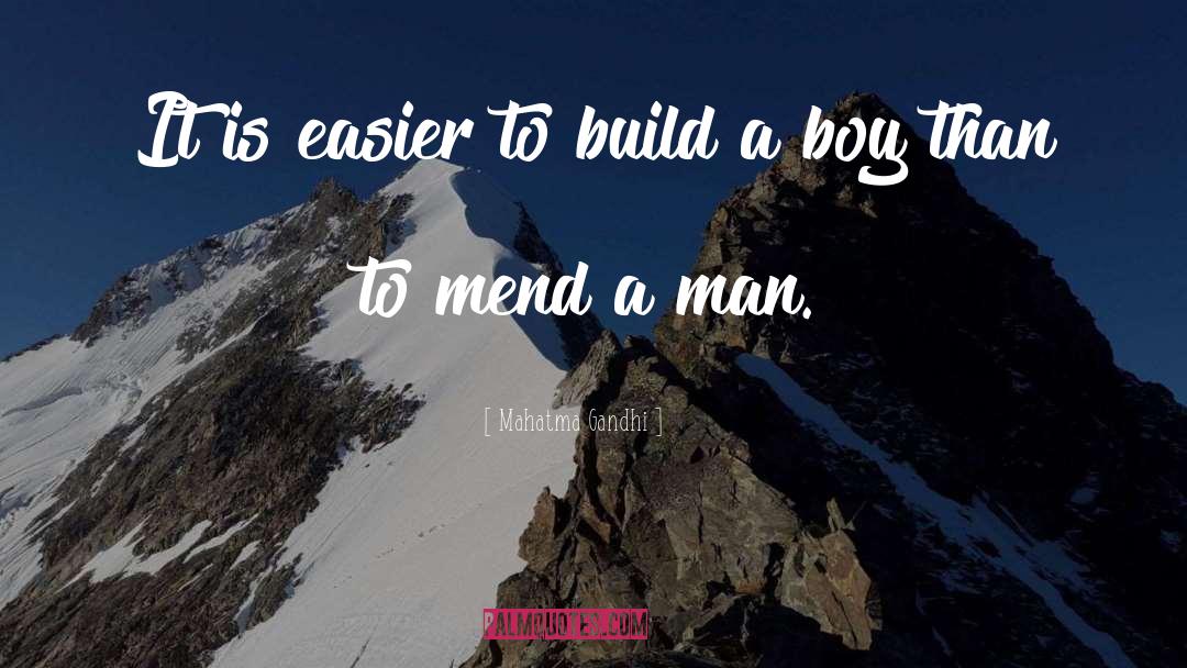 Hollow Boy quotes by Mahatma Gandhi