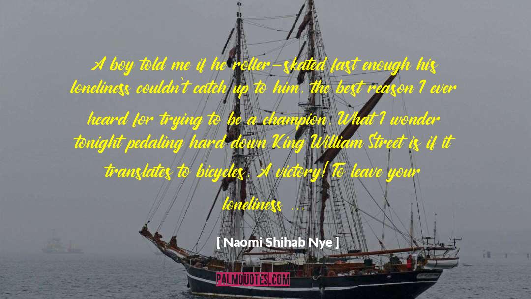 Hollow Boy quotes by Naomi Shihab Nye