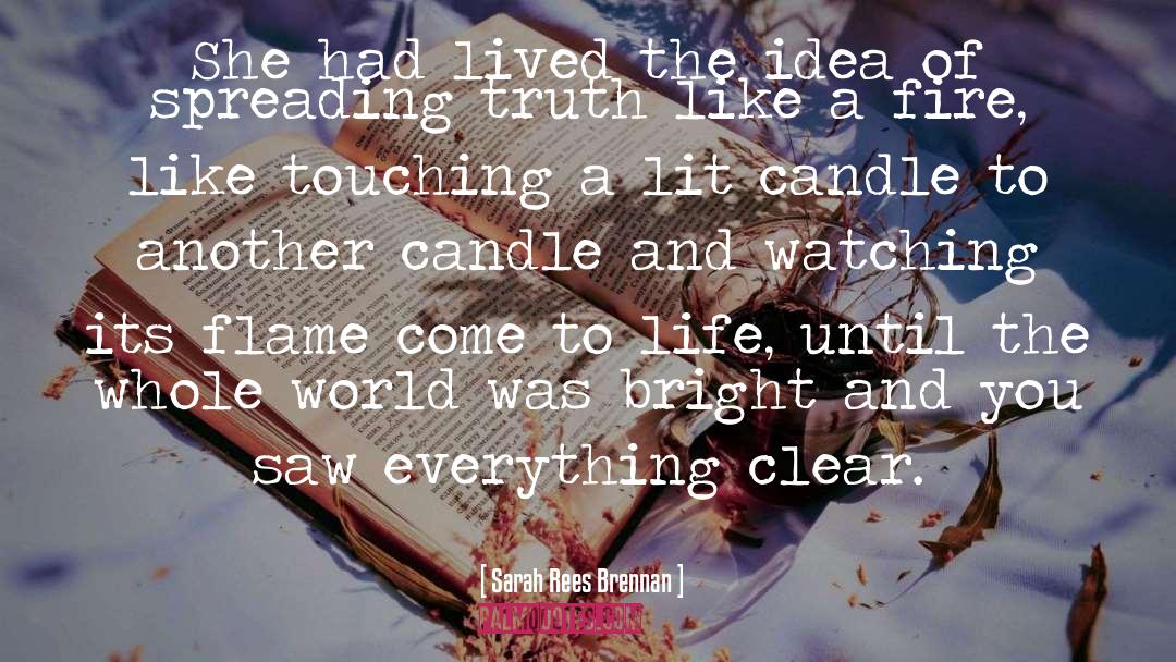 Hollow Candle quotes by Sarah Rees Brennan