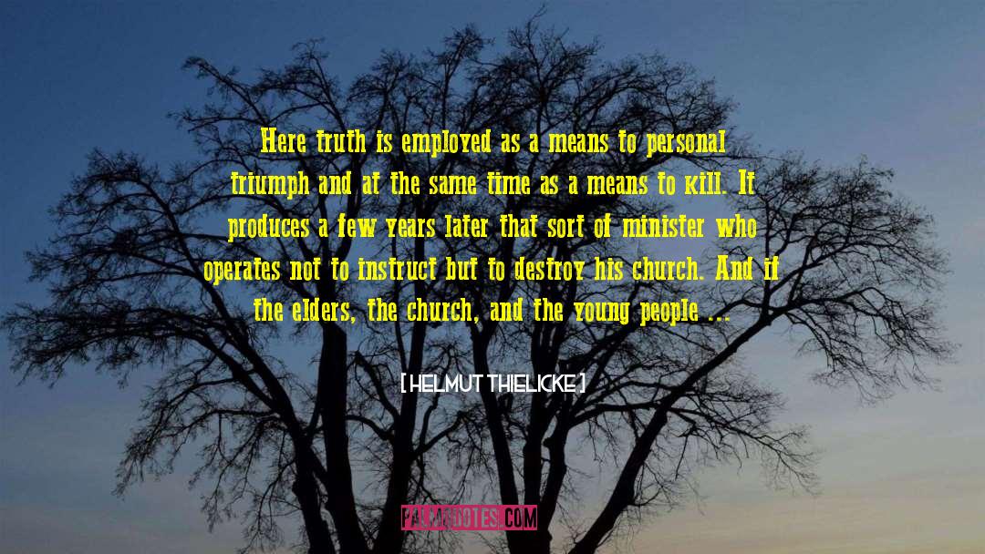 Hollow Man quotes by Helmut Thielicke