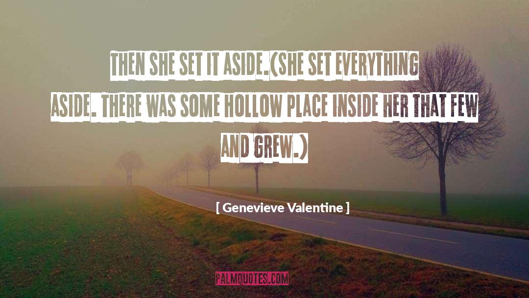 Hollow quotes by Genevieve Valentine