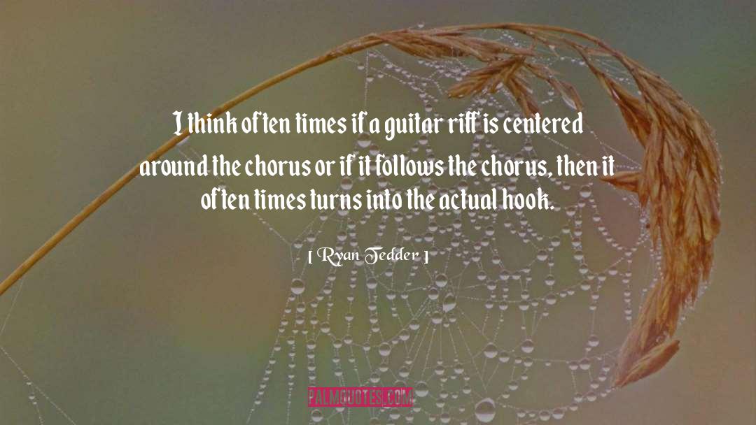 Hollow Ryan quotes by Ryan Tedder
