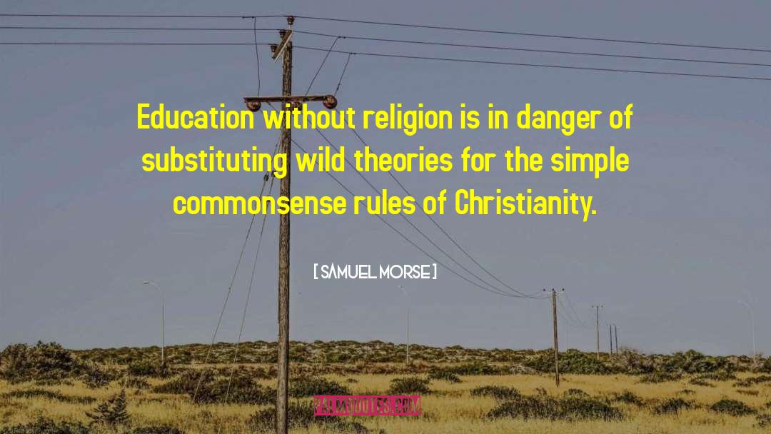 Hollowness Of Education quotes by Samuel Morse