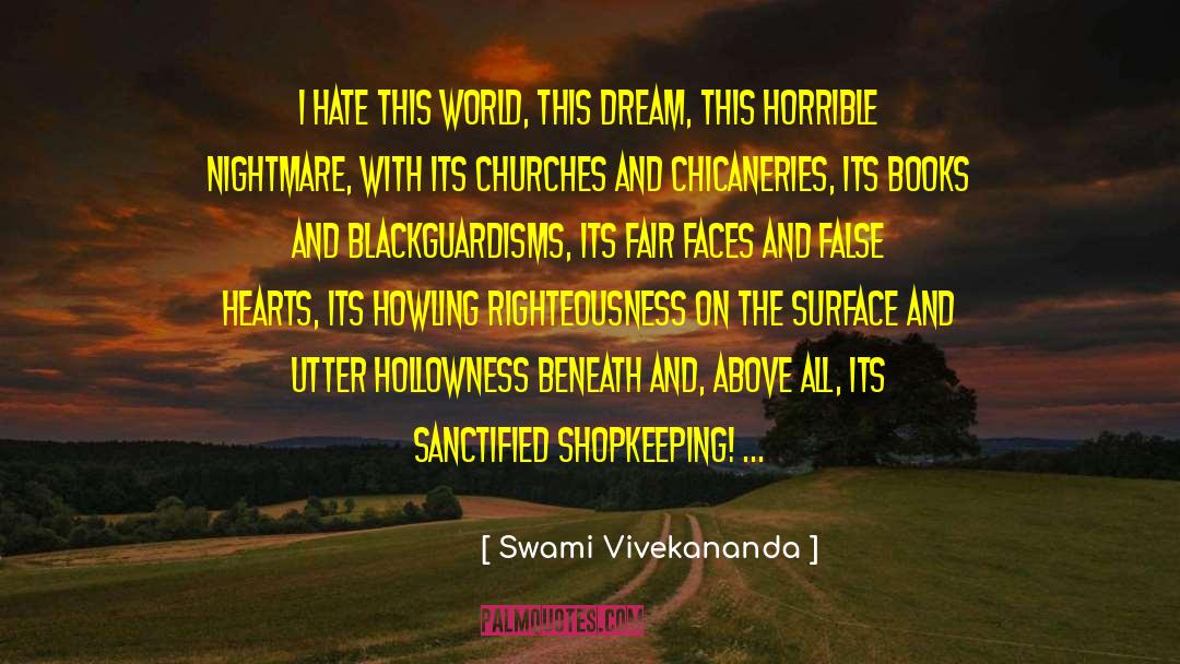 Hollowness quotes by Swami Vivekananda