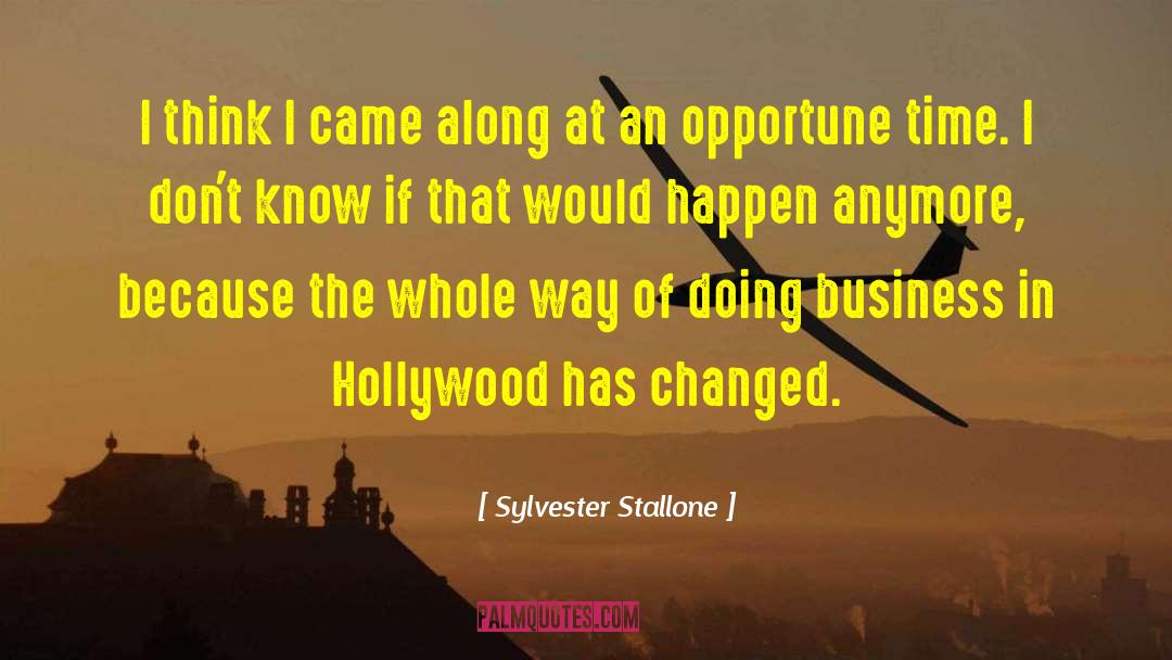 Hollywood Girlfriend quotes by Sylvester Stallone