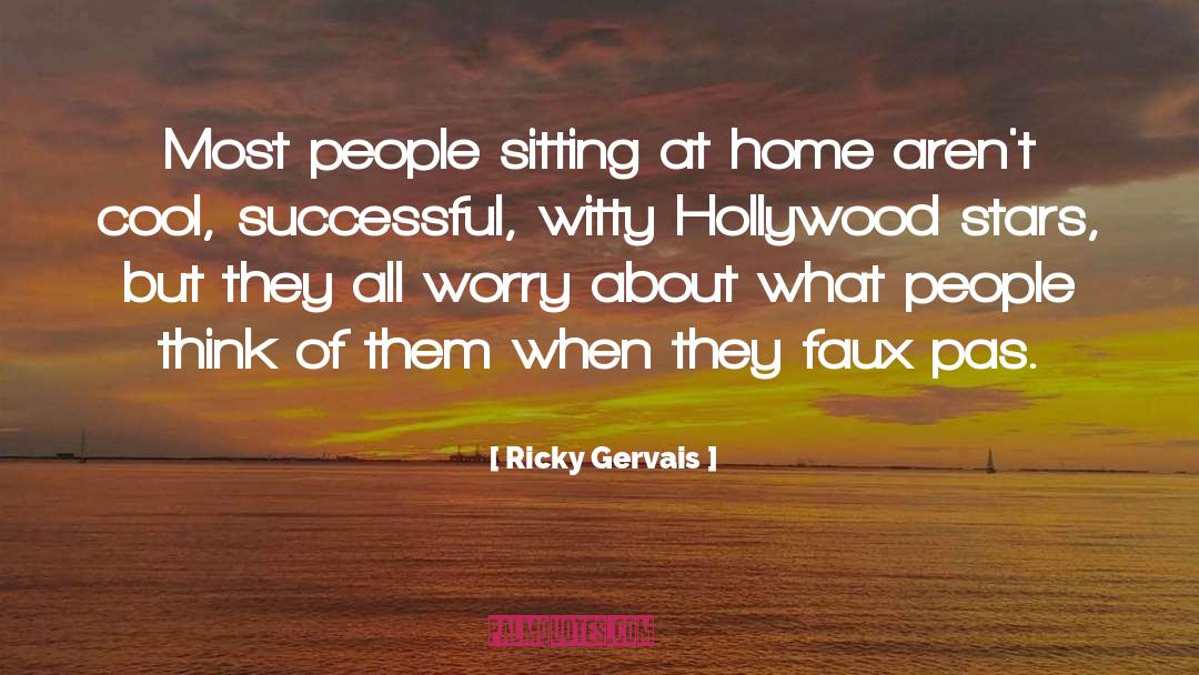 Hollywood Stars quotes by Ricky Gervais