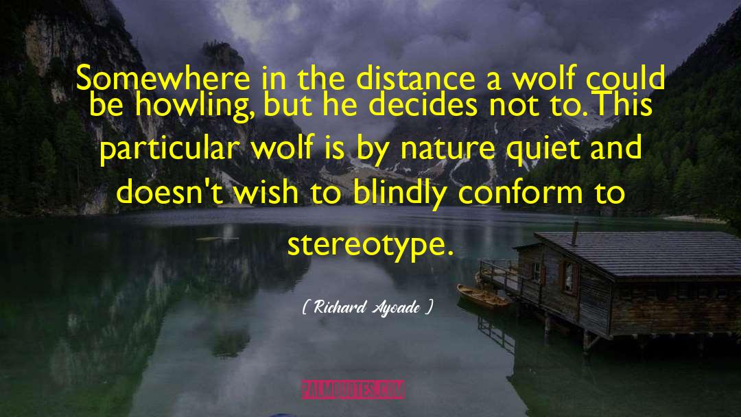 Holo Wise Wolf quotes by Richard Ayoade