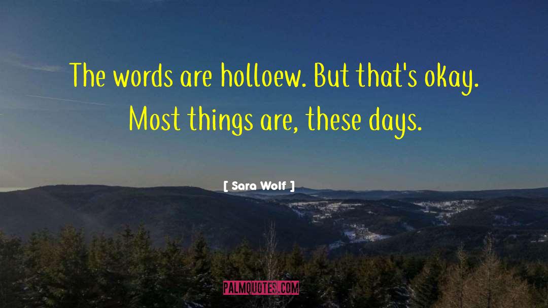 Holo Wise Wolf quotes by Sara Wolf